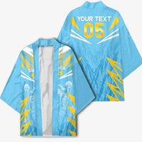 Custom Kings Saint Lucia Cricket Kimono Rise To Victory - Wonder Print Shop