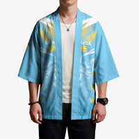 Custom Kings Saint Lucia Cricket Kimono Rise To Victory - Wonder Print Shop
