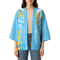 Custom Kings Saint Lucia Cricket Kimono Rise To Victory - Wonder Print Shop