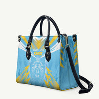 Kings Saint Lucia Cricket Leather Bag Rise To Victory - Wonder Print Shop