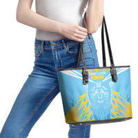 Kings Saint Lucia Cricket Leather Tote Bag Rise To Victory - Wonder Print Shop