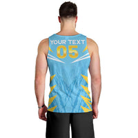 Custom Kings Saint Lucia Cricket Men Tank Top Rise To Victory - Wonder Print Shop