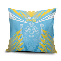 Kings Saint Lucia Cricket Pillow Cover Rise To Victory - Wonder Print Shop