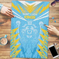 Kings Saint Lucia Cricket Puzzle Rise To Victory - Wonder Print Shop