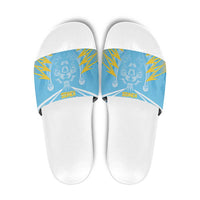 Kings Saint Lucia Cricket Slide Sandals Rise To Victory - Wonder Print Shop