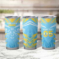 Custom Kings Saint Lucia Cricket Tumbler Cup Rise To Victory - Wonder Print Shop