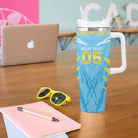 Custom Kings Saint Lucia Cricket Tumbler With Handle Rise To Victory - Wonder Print Shop