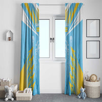 Kings Saint Lucia Cricket Window Curtain Rise To Victory - Wonder Print Shop