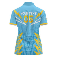 Custom Kings Saint Lucia Cricket Women Polo Shirt Rise To Victory - Wonder Print Shop