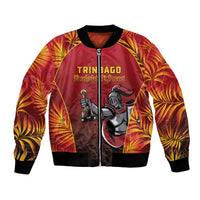Custom Trinbago Cricket Knight Riders Bomber Jacket Go Champs - Wonder Print Shop