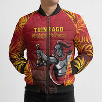 Custom Trinbago Cricket Knight Riders Bomber Puffer Jacket Go Champs - Wonder Print Shop
