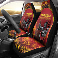 Trinbago Cricket Knight Riders Car Seat Cover Go Champs - Wonder Print Shop