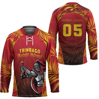 Custom Trinbago Cricket Knight Riders Hockey Jersey Go Champs - Wonder Print Shop