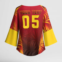 Custom Trinbago Cricket Knight Riders Kimono Sleeve Blouse Go Champs - Wonder Print Shop