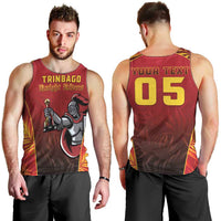 Custom Trinbago Cricket Knight Riders Men Tank Top Go Champs - Wonder Print Shop
