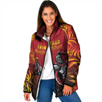 Custom Trinbago Cricket Knight Riders Padded Jacket Go Champs - Wonder Print Shop