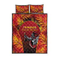 Trinbago Cricket Knight Riders Quilt Bed Set Go Champs - Wonder Print Shop