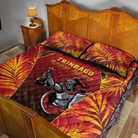 Trinbago Cricket Knight Riders Quilt Bed Set Go Champs - Wonder Print Shop
