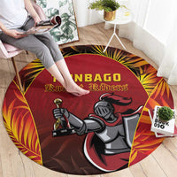 Trinbago Cricket Knight Riders Round Carpet Go Champs - Wonder Print Shop