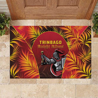 Trinbago Cricket Knight Riders Rubber Doormat Go Champs - Wonder Print Shop