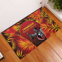 Trinbago Cricket Knight Riders Rubber Doormat Go Champs - Wonder Print Shop
