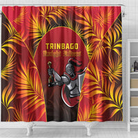 Trinbago Cricket Knight Riders Shower Curtain Go Champs - Wonder Print Shop