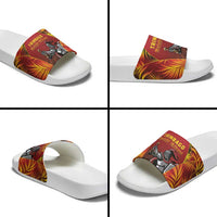 Trinbago Cricket Knight Riders Slide Sandals Go Champs - Wonder Print Shop