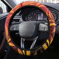 Trinbago Cricket Knight Riders Steering Wheel Cover Go Champs - Wonder Print Shop