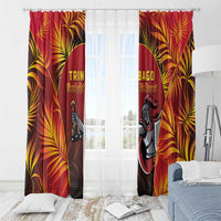 Trinbago Cricket Knight Riders Window Curtain Go Champs - Wonder Print Shop