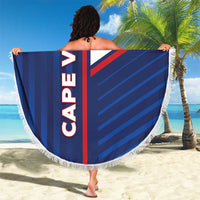 Cape Verde Football Beach Blanket Unique Style - Wonder Print Shop