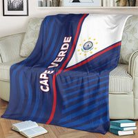 Cape Verde Football Blanket Unique Style - Wonder Print Shop