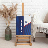 Cape Verde Football Canvas Wall Art Unique Style - Wonder Print Shop