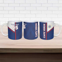 Custom Cape Verde Football Ceramic Mug Unique Style - Wonder Print Shop