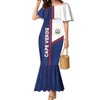 Custom Cape Verde Football Family Matching Mermaid Dress and Hawaiian Shirt Unique Style - Wonder Print Shop