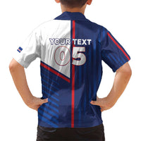 Custom Cape Verde Football Family Matching Short Sleeve Bodycon Dress and Hawaiian Shirt Unique Style - Wonder Print Shop