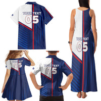 Custom Cape Verde Football Family Matching Tank Maxi Dress and Hawaiian Shirt Unique Style - Wonder Print Shop