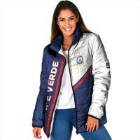 Custom Cape Verde Football Padded Jacket Unique Style - Wonder Print Shop