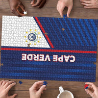 Cape Verde Football Puzzle Unique Style - Wonder Print Shop