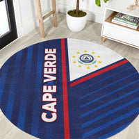 Cape Verde Football Round Carpet Unique Style - Wonder Print Shop