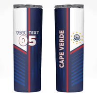 Custom Cape Verde Football Skinny Tumbler Unique Style - Wonder Print Shop