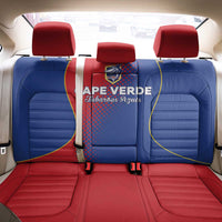 Cape Verde Football Back Car Seat Cover Blue Sharks Make History - Wonder Print Shop