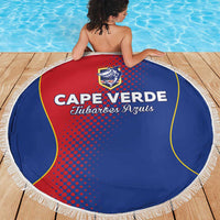 Cape Verde Football Beach Blanket Blue Sharks Make History - Wonder Print Shop