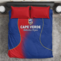 Cape Verde Football Bedding Set Blue Sharks Make History - Wonder Print Shop