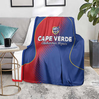 Cape Verde Football Blanket Blue Sharks Make History - Wonder Print Shop