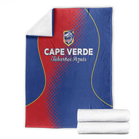Cape Verde Football Blanket Blue Sharks Make History - Wonder Print Shop