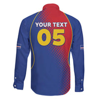 Custom Cape Verde Football Family Matching Long Sleeve Bodycon Dress and Hawaiian Shirt Blue Sharks Make History - Wonder Print Shop