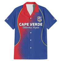 Custom Cape Verde Football Family Matching Mermaid Dress and Hawaiian Shirt Blue Sharks Make History - Wonder Print Shop