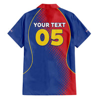 Custom Cape Verde Football Family Matching Tank Maxi Dress and Hawaiian Shirt Blue Sharks Make History - Wonder Print Shop