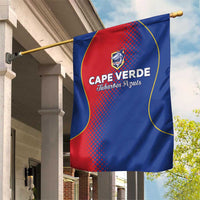 Cape Verde Football Garden Flag Blue Sharks Make History - Wonder Print Shop