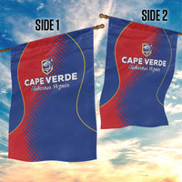 Cape Verde Football Garden Flag Blue Sharks Make History - Wonder Print Shop